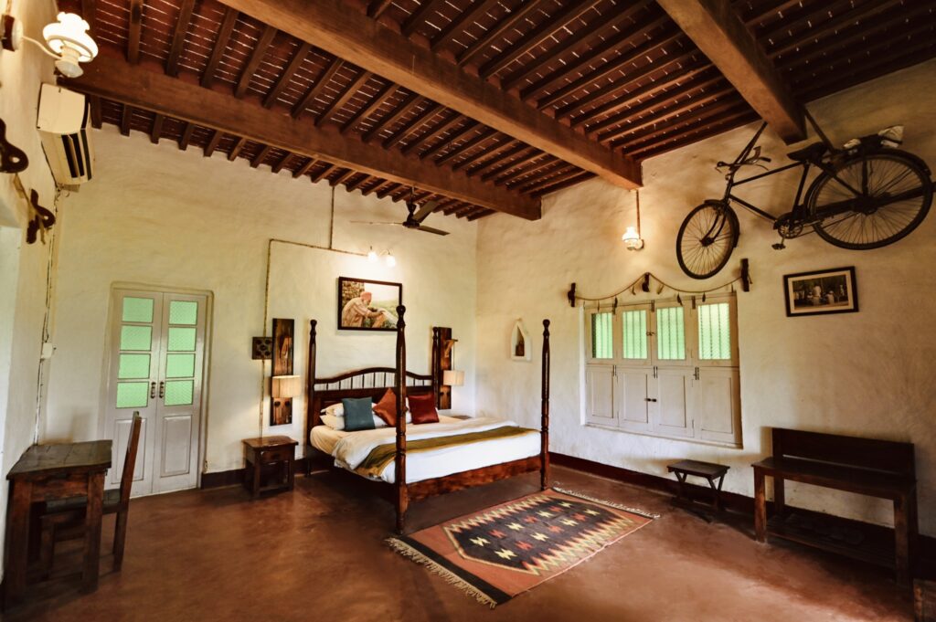 Mud Cottage Interior – Punjab Village Farmstay, Rural Punjab, Amritsar Farmstay