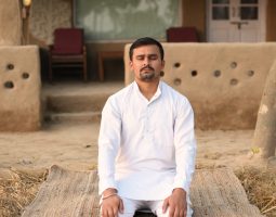 Yoga punjab countryside village farm